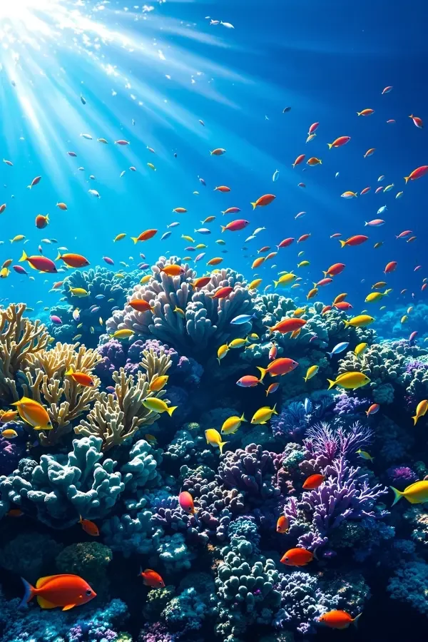 蓝色深海秘境 海报